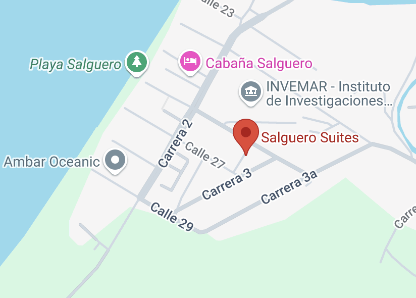 Playa cercana a Salguero Suites